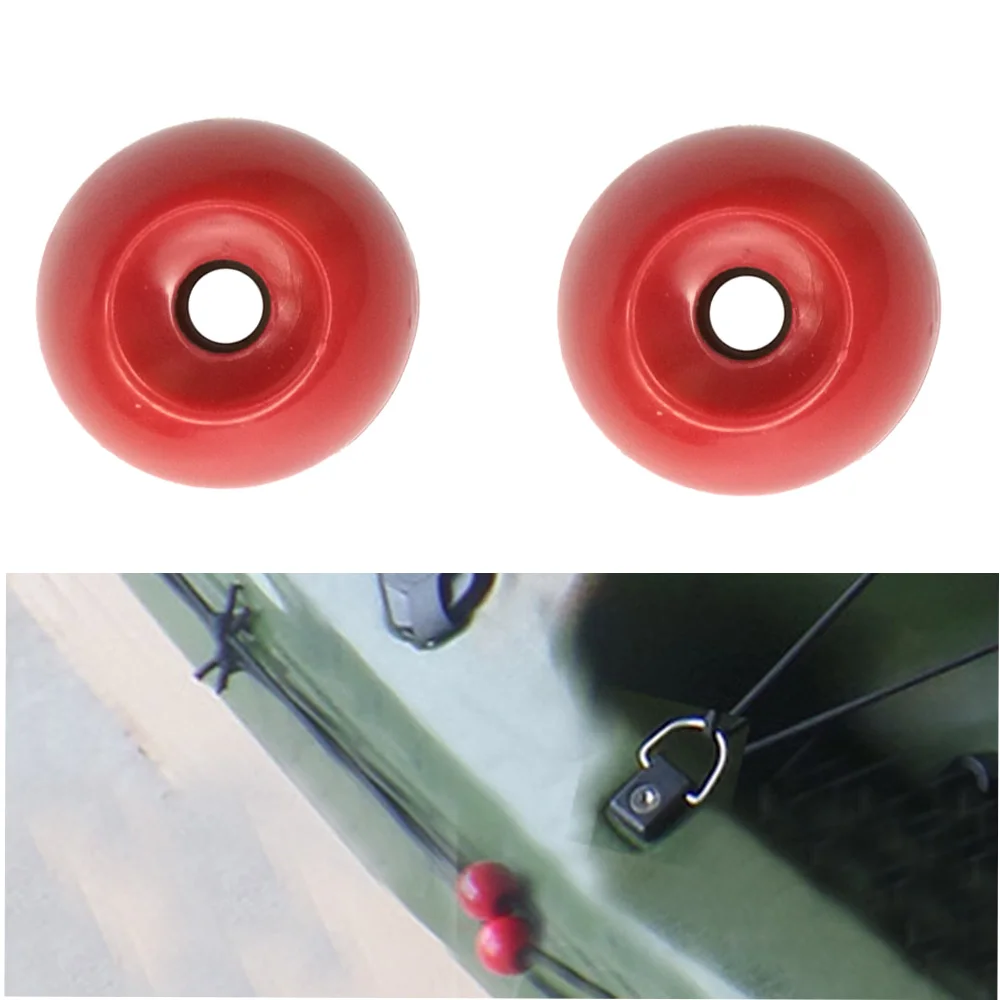 Fishing Kayak Anchor - Kayak Rope Cord END Red Balls