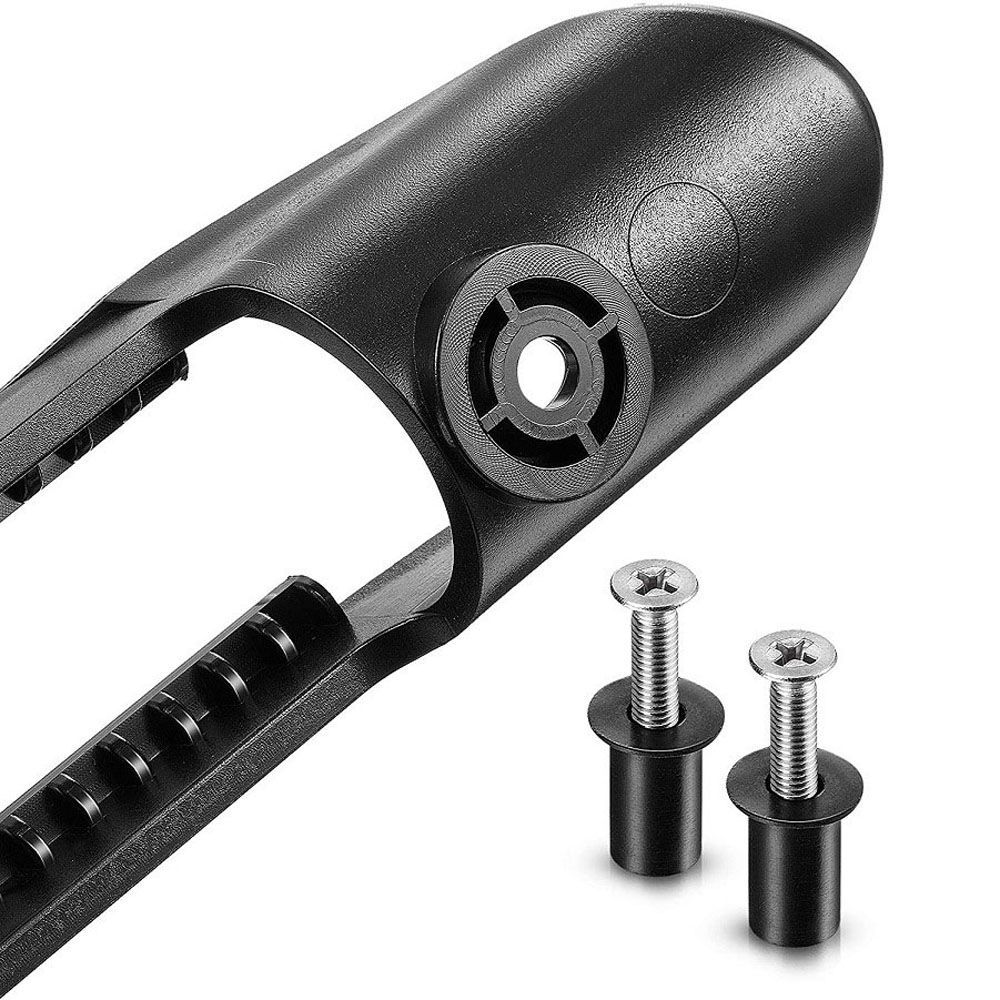 Fishing Kayak Paddle - Black Canoe Boat Deck Mount Marine