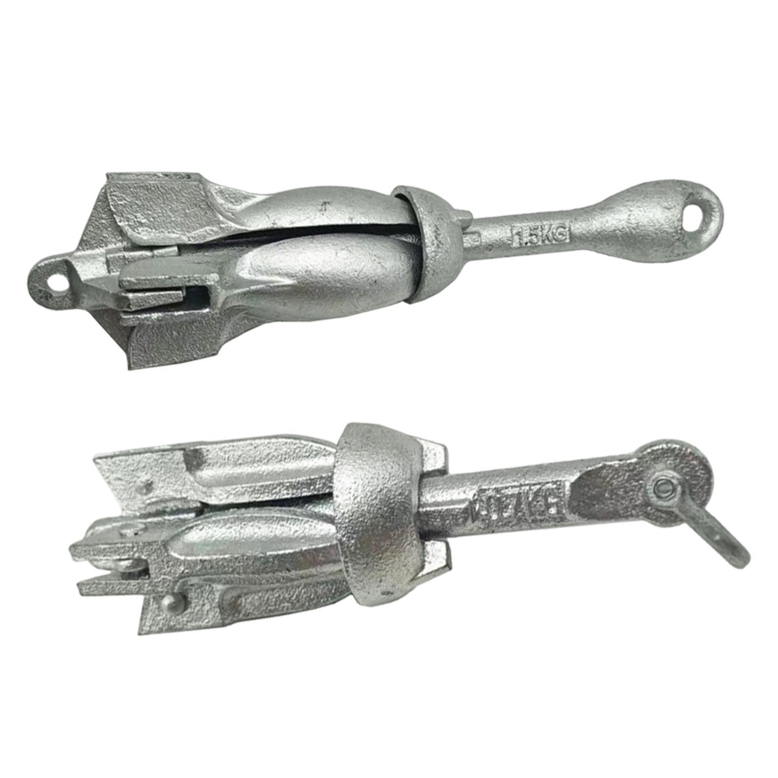 Compact Foldable Marine Anchor - Fishing Kayak Anchor ulasan dan harga