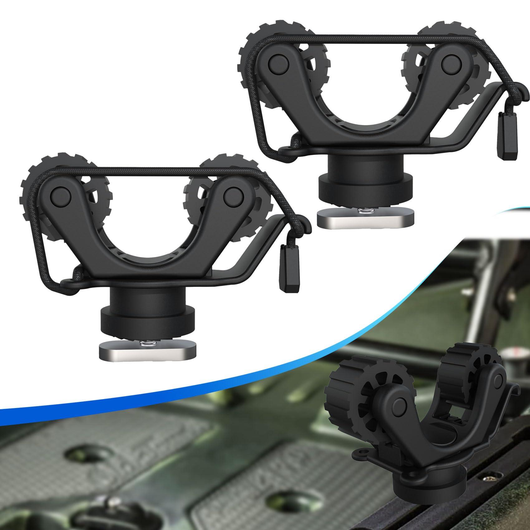 Kayak Rail Paddle Holder Kayak - Fishing Kayak Rod Holder ulasan dan harga